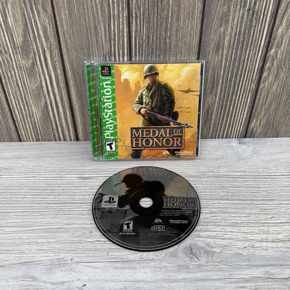 Medal of Honor (Sony PlayStation 1, 1999) PS1 Complete CIB